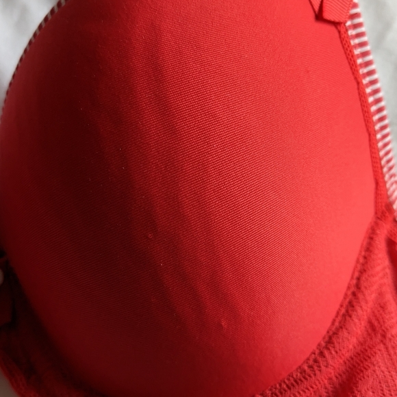 NWOT Freya Deco Bra, Red, US Size 28DDD - Picture 6 of 6